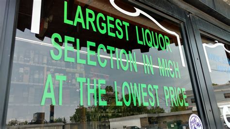 Michigan State Minimum Liquor Prices